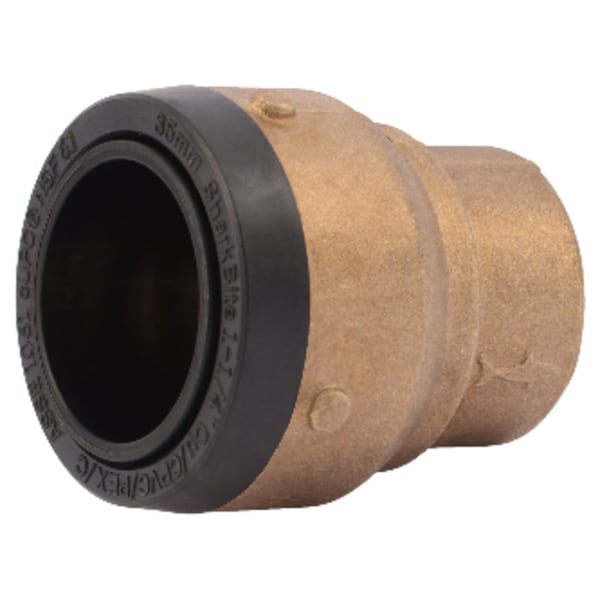 Sharkbite SharkBite Push to Connect 1-1/4 in. 1-1/4 in. D End Cap UXL0435 - main